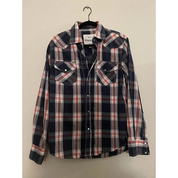 Ditch Plains Other - Ditch Plains Pearl Snap Shirt Size Large